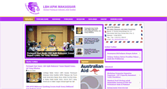 Desktop Screenshot of lbhapikmakassar.org